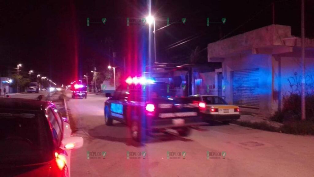 Balean a un hombre fuera de su casa en el fraccionamiento Caribe de Chetumal