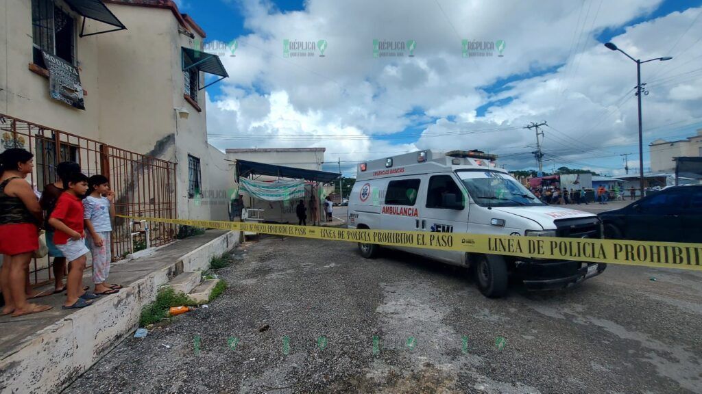 Balean a un hombre en la Región 259 de Cancún