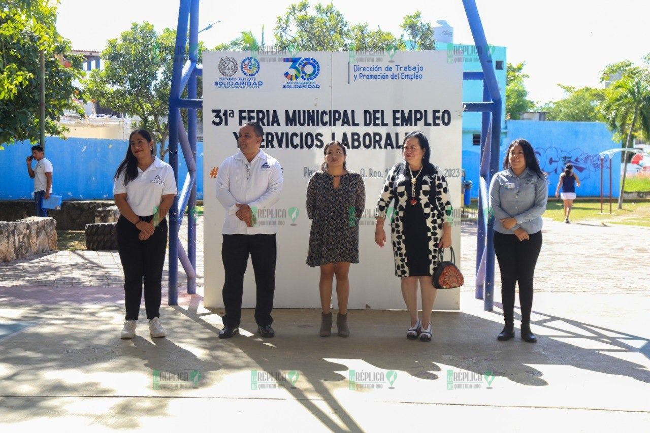 Realizan feria del empleo en Villamar 1