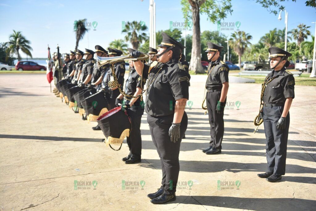 Conmemoran con ceremonia cívica aniversario de creación del Territorio Federal de Quintana Roo