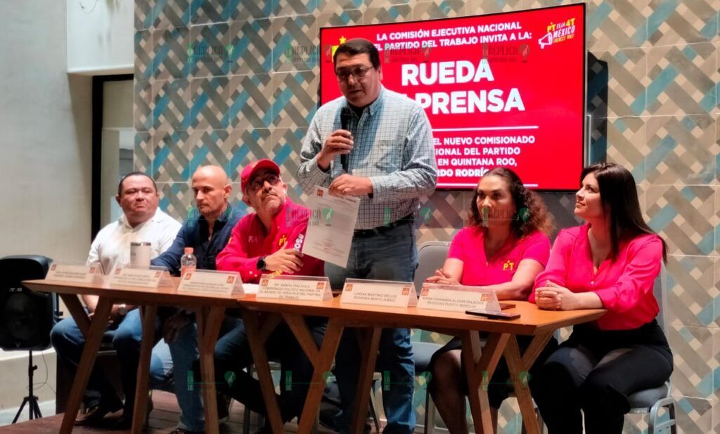 Presentan a nuevo delegado del PT en Quintana Roo