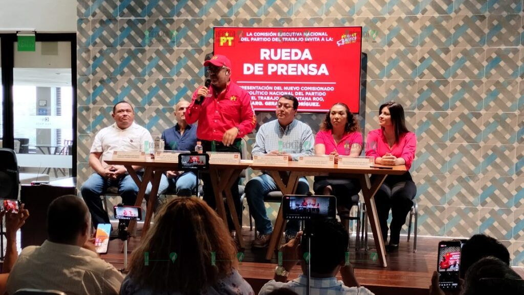 Presentan a nuevo delegado del PT en Quintana Roo