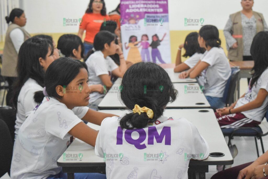 Más de 300 niñas y adolescentes en Quintana Roo se capacitaron en la prevención de embarazos: IQM