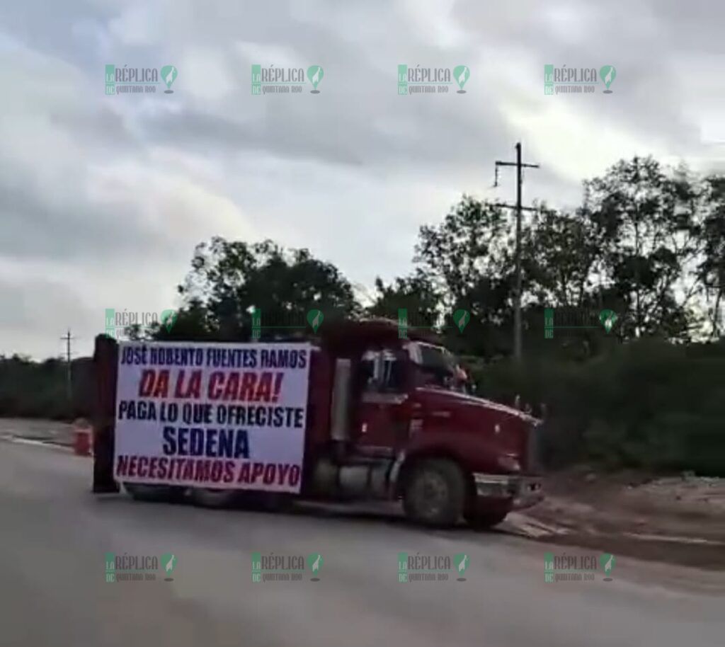 Surge otro bloqueo carretero en Juan Sarabia