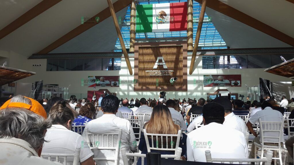 Inaugura AMLO el Aeropuerto Internacional de Tulum 'Felipe Carrillo Puerto'