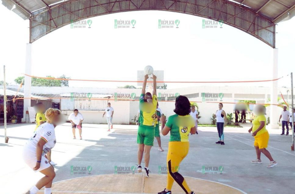 Propicia CDHEQROO encuentro deportivo con mujeres privadas de la libertad en Chetumal