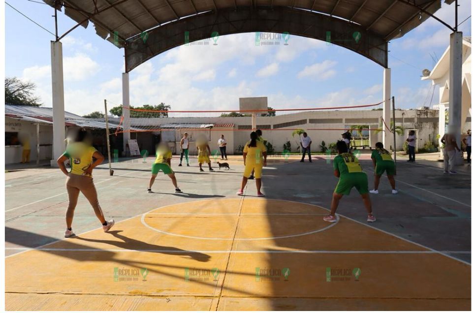 Propicia CDHEQROO encuentro deportivo con mujeres privadas de la libertad en Chetumal