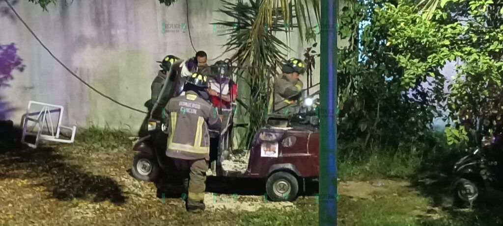 Incendian 2 mototaxis en distintos puntos de Cancún