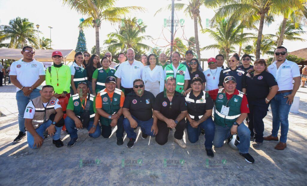 Blanca Merari da el banderazo de inicio del operativo vacacional “Guadalupe-Reyes”