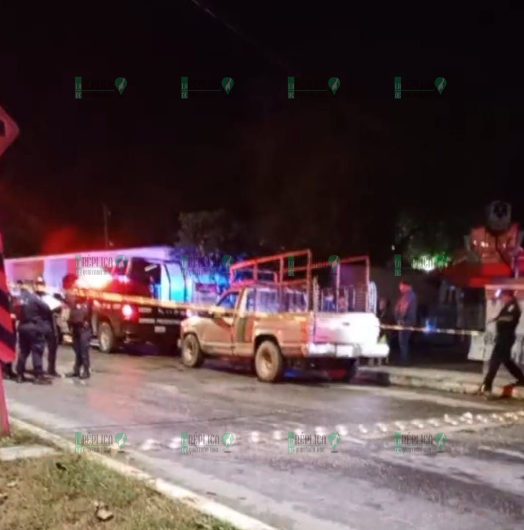 Intentan a ejecutar a un hombre en la colonia Tamalcab de Chetumal