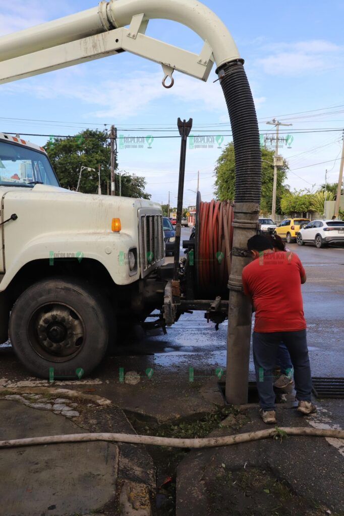 Semana de limpieza de alcantarillas para evitar inundaciones en puntos álgidos de la ciudad capital