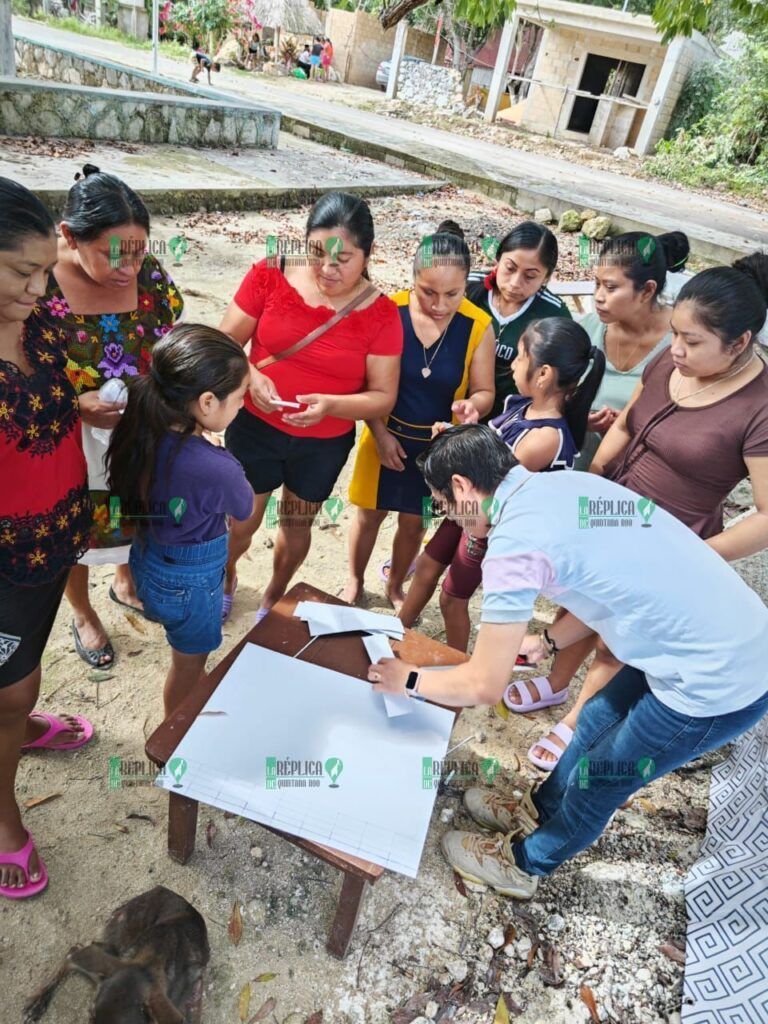 Exitoso taller de pompones para el empoderamiento de la mujer maya en Tulum