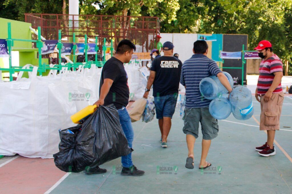 Se consolida en Puerto Morelos la cultura del reciclaje, gracias al programa municipal “Reciclatón”