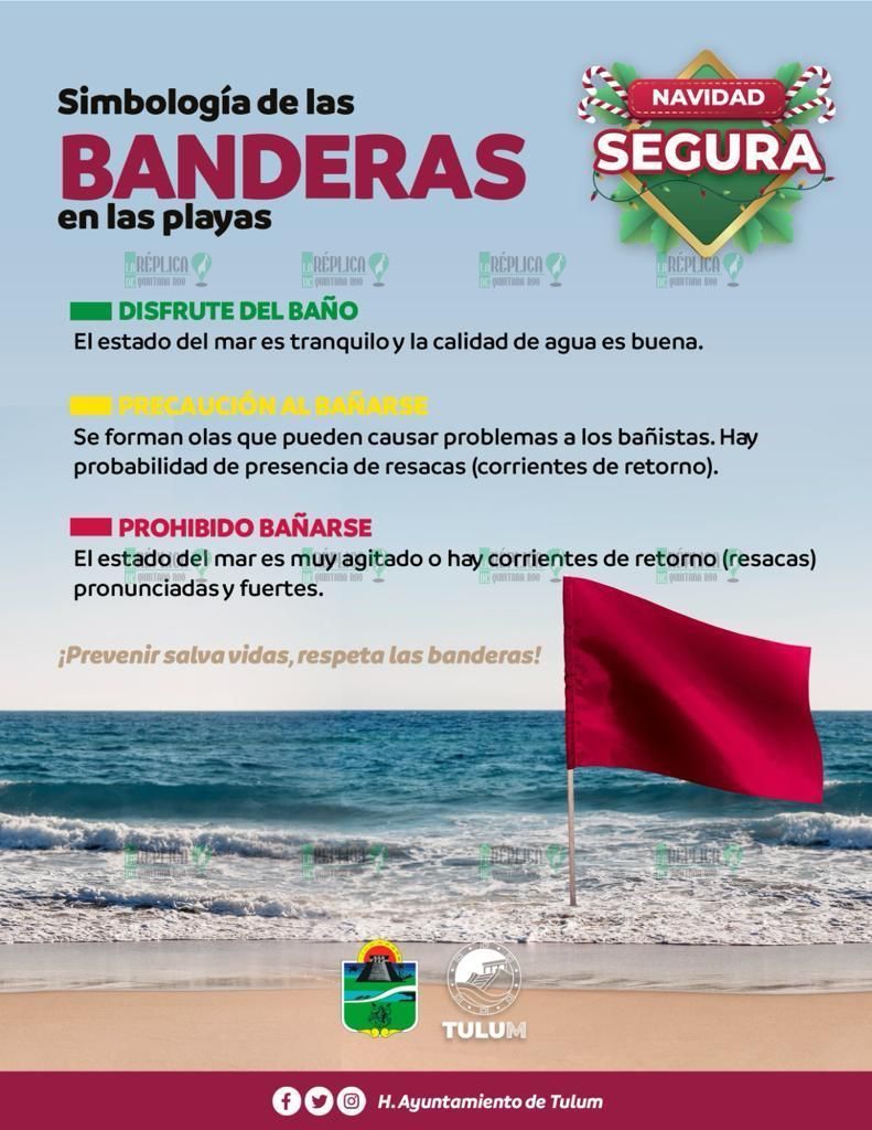 Tulum, Quintana Roo.- Bomberos de Tulum enlista recomendaciones por temporada decembrina. Recomiendan, entre otras cosas, evitar la compra y uso de artefactos explosivos.