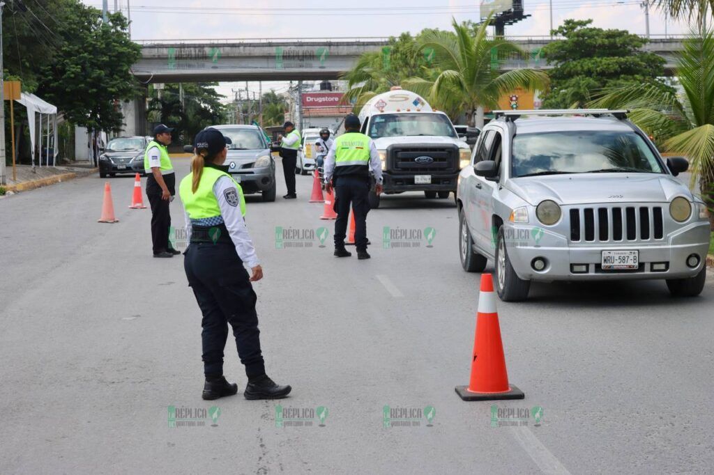 Promueve gobierno de Puerto Morelos campaña de concientización vial