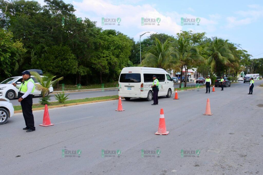 Promueve gobierno de Puerto Morelos campaña de concientización vial