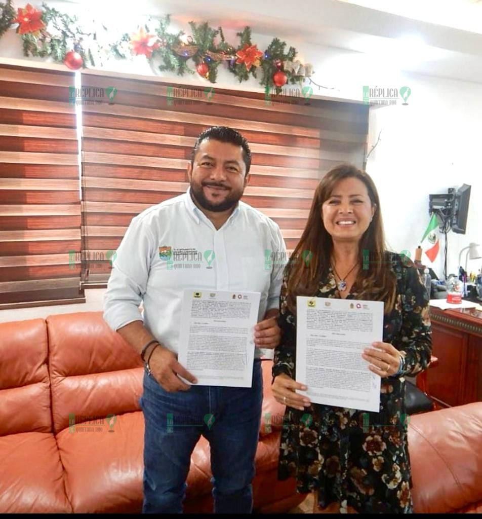 Firman SEMA y Ayuntamiento de Lázaro Cárdenas convenio para combatir la contaminación por basura marina