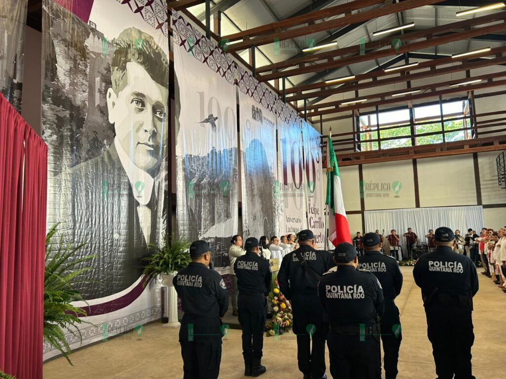 Conmemoran cien años de la muerte de Felipe Carrillo Puerto