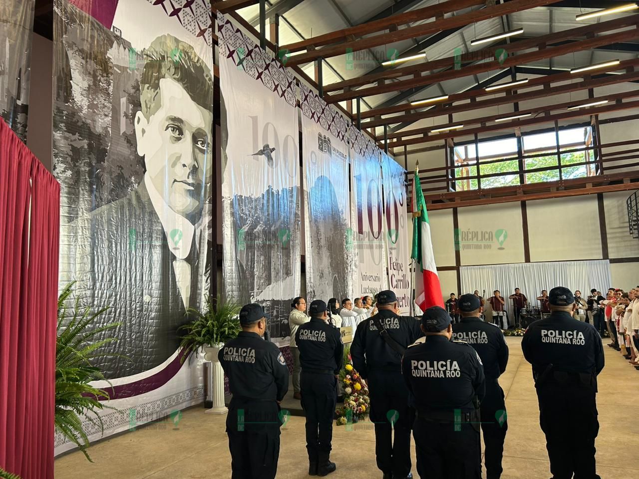 Conmemoran cien años de la muerte de Felipe Carrillo Puerto