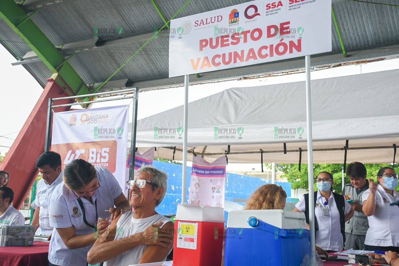 Reitera SESA llamado a vacunarse contra influenza y COVID ante bajas temperaturas