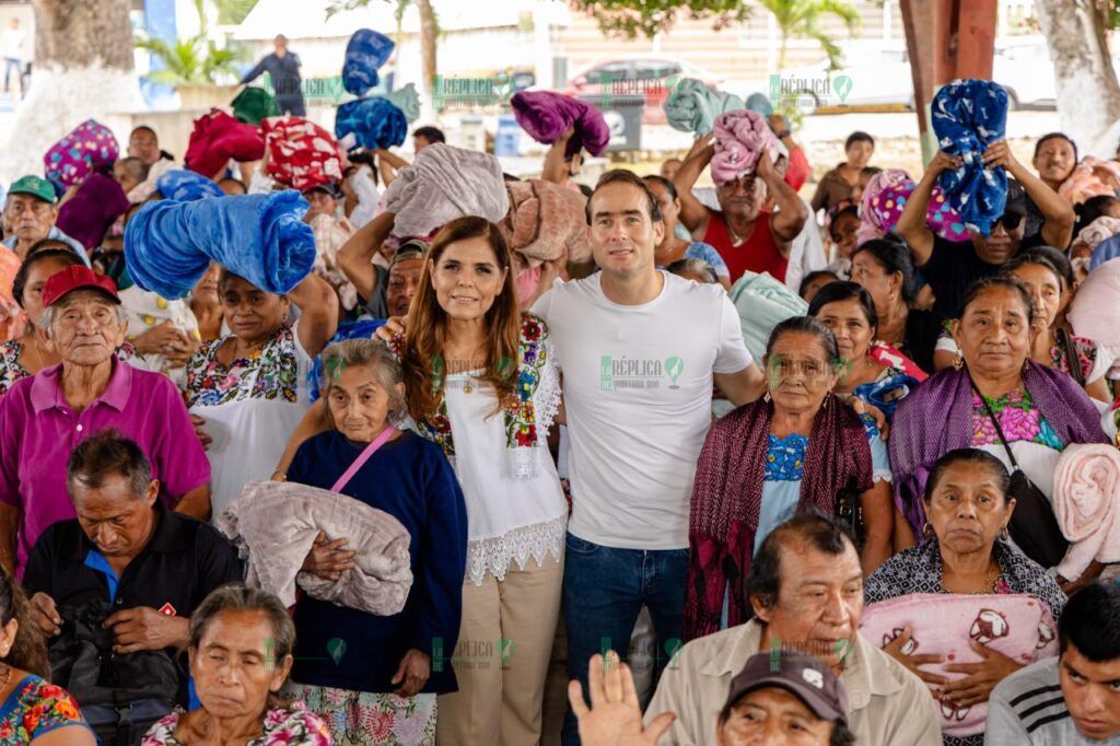 Diego Castañón se suma al programa social “Abrigando Corazones” en Tulum