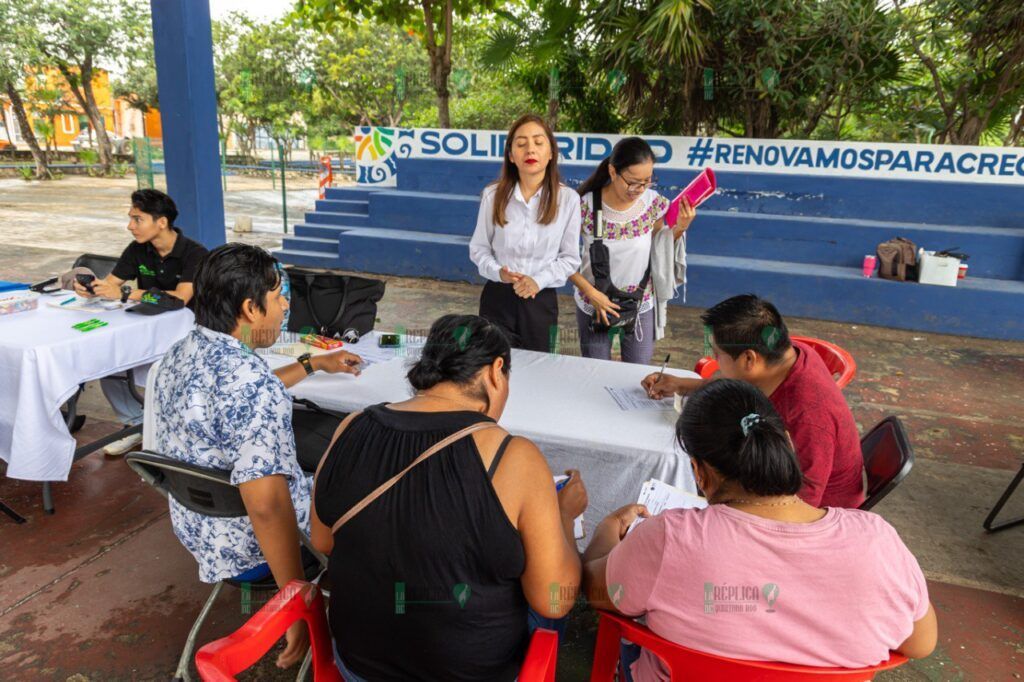 Acercaron vacantes de trabajo en la ejidal