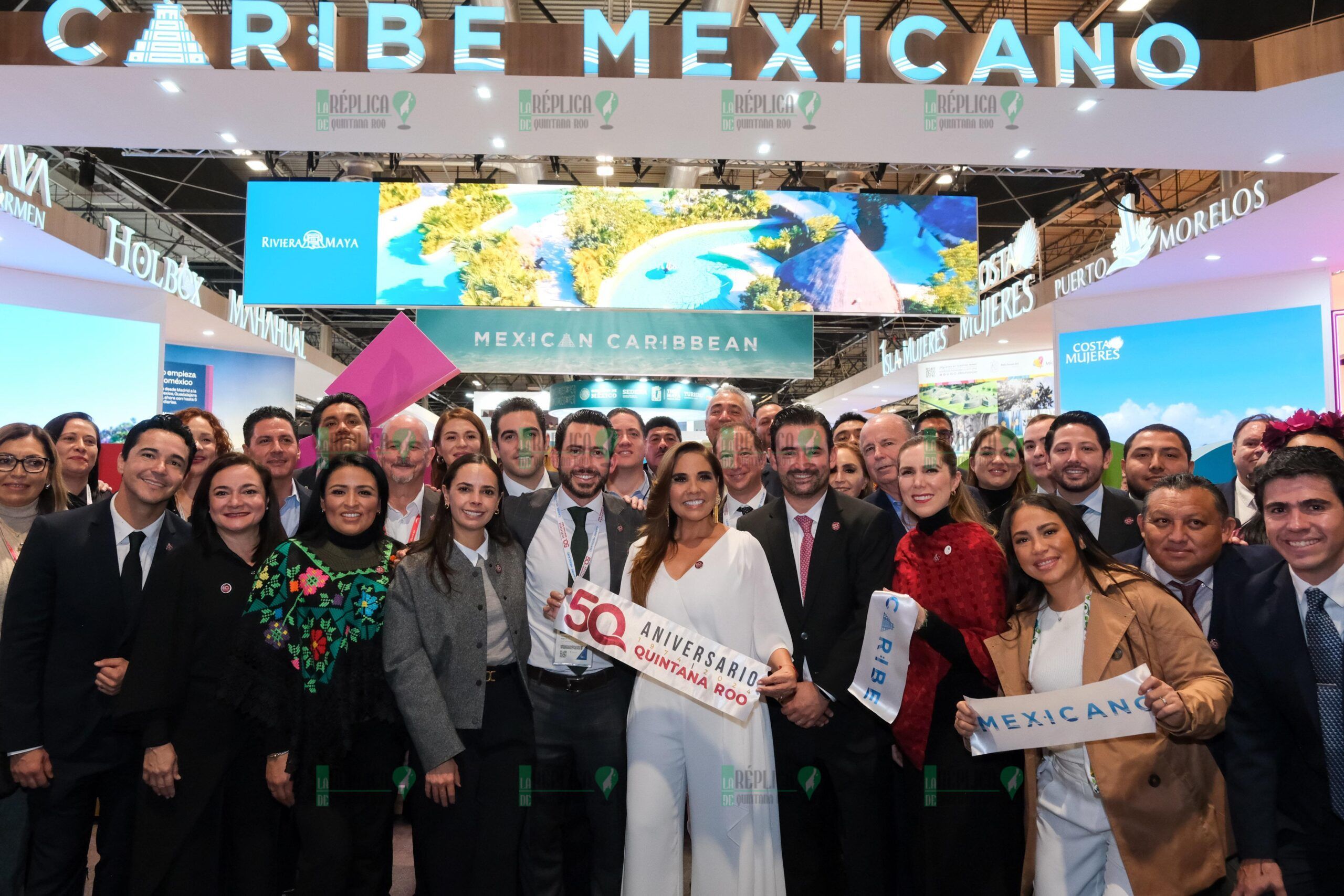Brilla Quintana Roo y sus doce destinos en la FITUR 2024