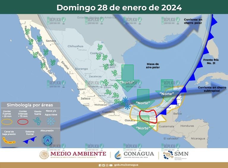 Frente frío número 31 influenciará a Quintana Roo durante el fin de semana: COEPROC