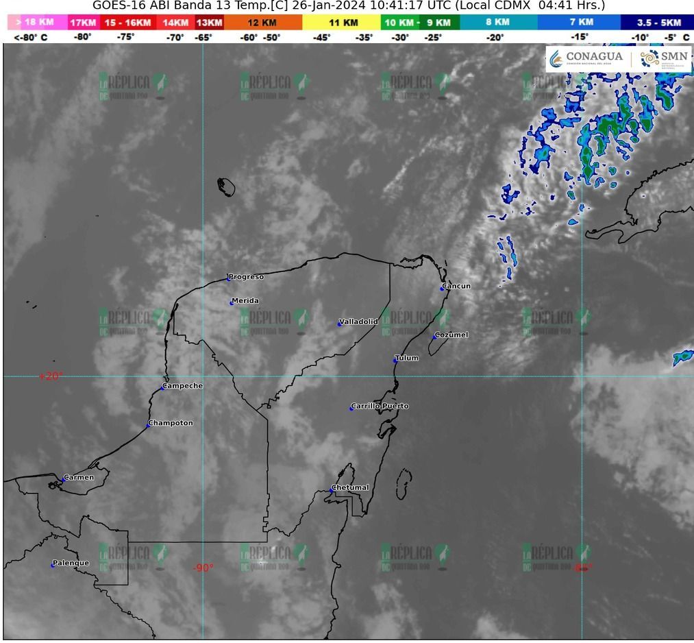 en el noroeste, norte, occidente, centro y sur del país continuará la baja probabilidad de lluvia