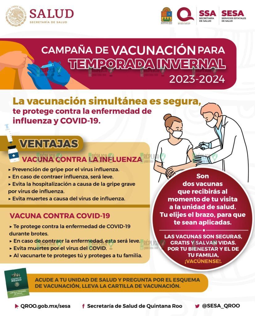 SESA reitera invitación a toda la población a vacunarse para prevenir enfermedades