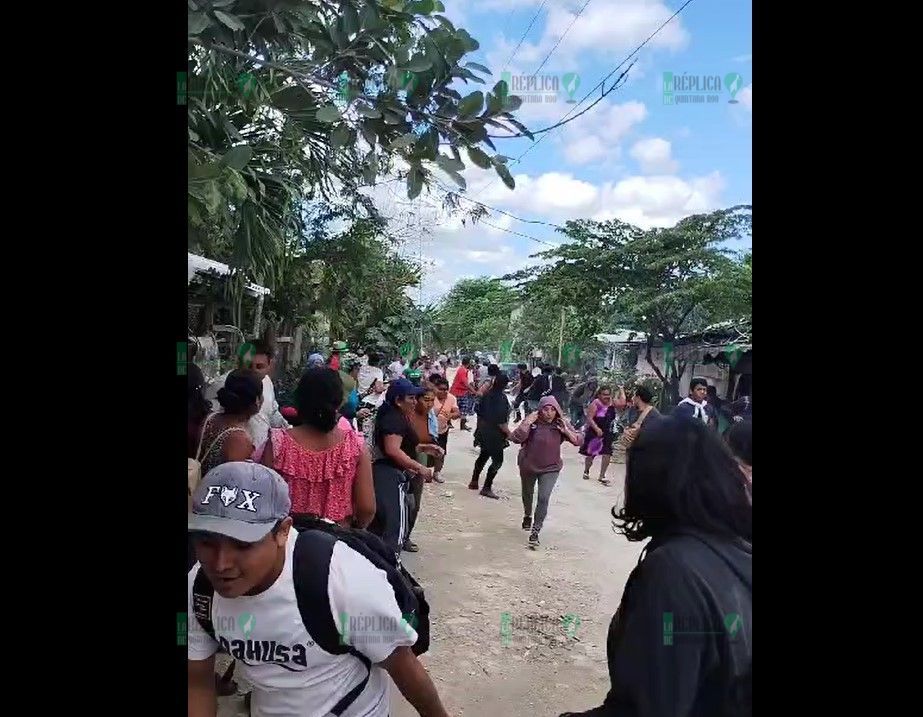 Desalojo en la zona de 'Las Torres' de Playa del Carmen deja 15 detenidos y un policía herido