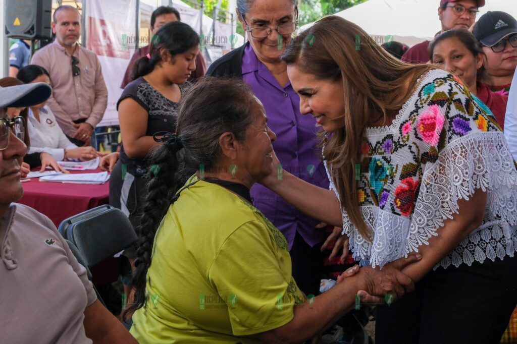 Fortalece Mara Lezama Caravanas del Bienestar para más justicia social y prosperidad compartida