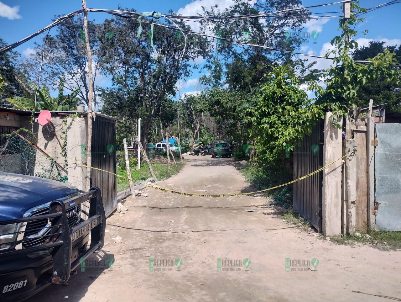 Realizan operativo de desalojo en la colonia irregular 'Las Torres' de Playa del Carmen