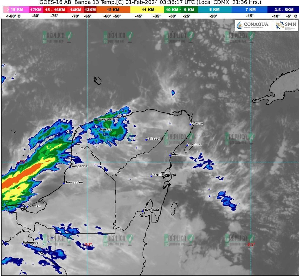 Muy poca lluvia para Quintana Roo