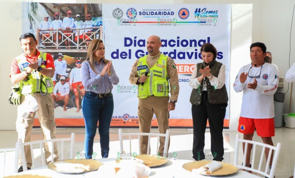 Celebran a los guardavidas de Solidaridad