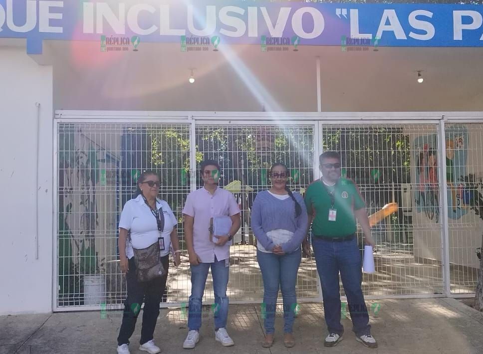 Funcionariado del IEQROO e INE recorren secciones del municipio de Solidaridad