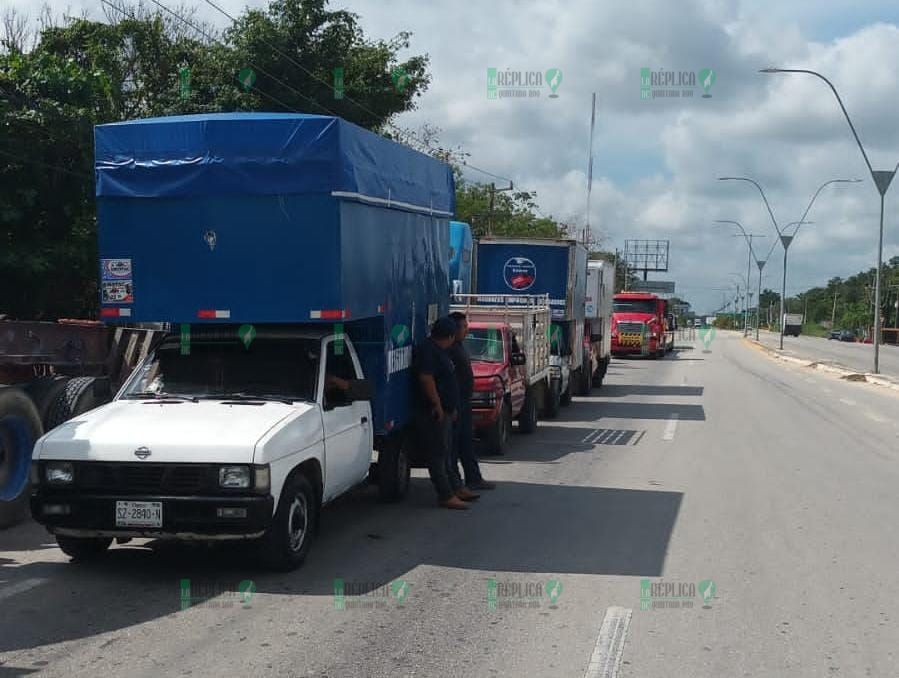 Se unen transportistas del norte del estado a paro nacional, para exigir mayor seguridad en carreteras