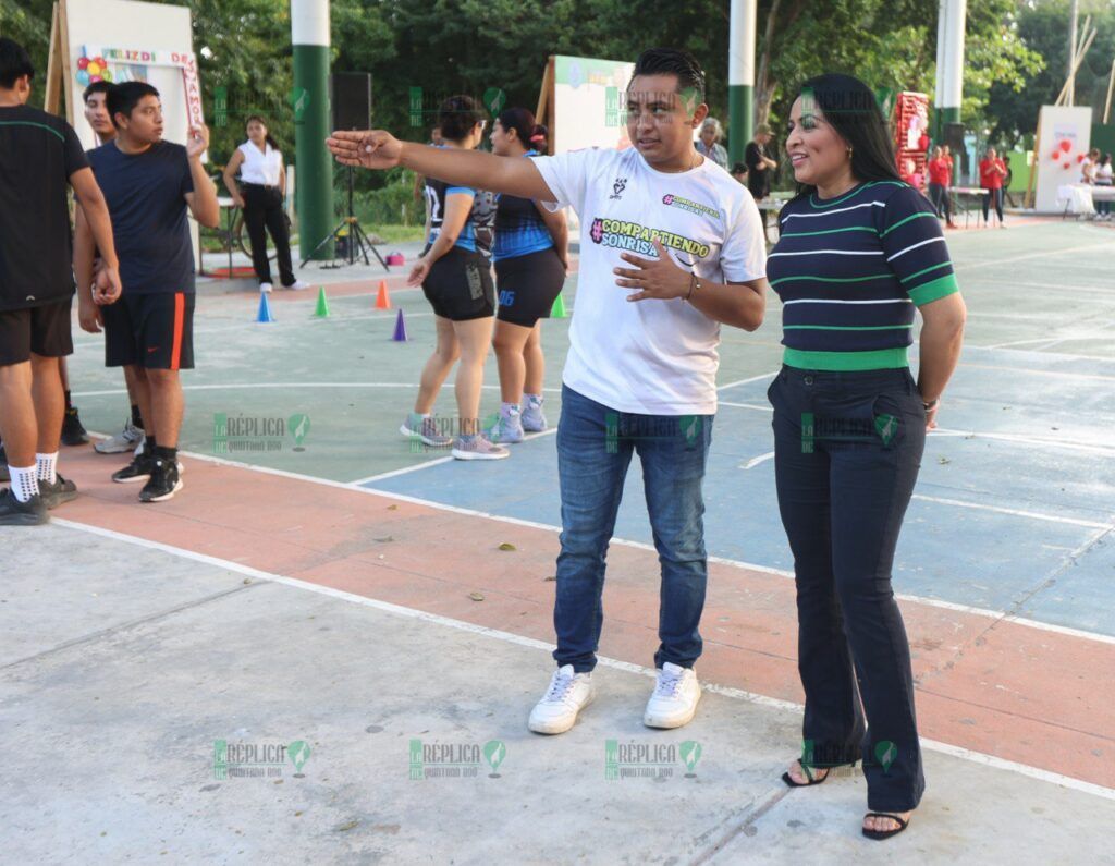 Con apoyo del Ayuntamiento se desarrolla la sana convivencia juvenil en Puerto Morelos