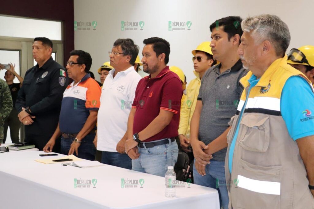 Bacalar se encuentra listo para actuar en la temporada crítica de incendios forestales 2024