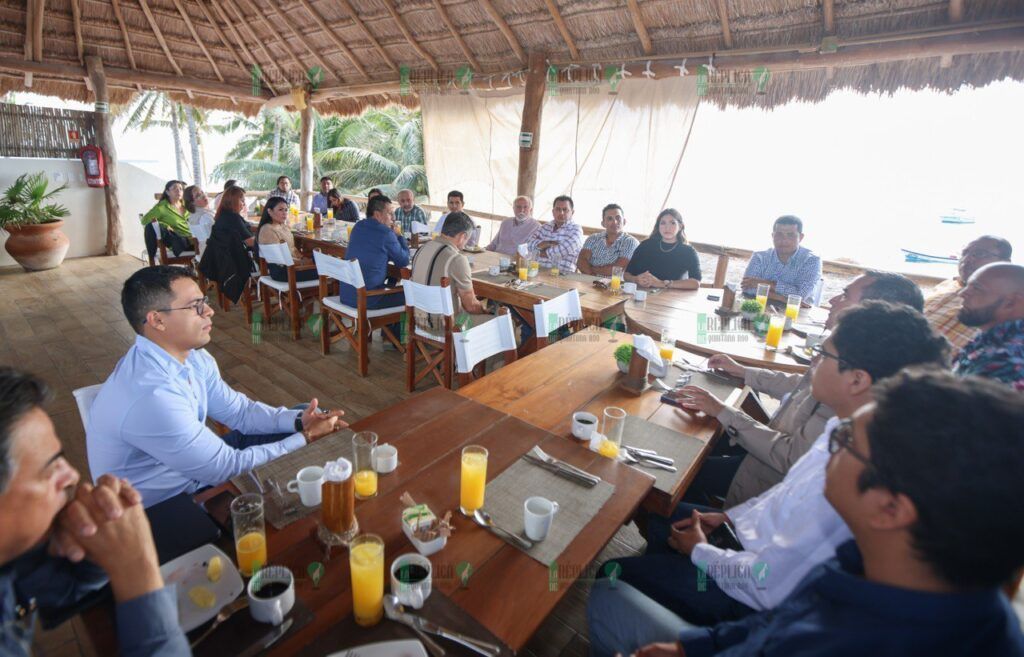 Fructífera reunión de la autoridad municipal y el Colegio de Ingenieros Civiles portomorelenses