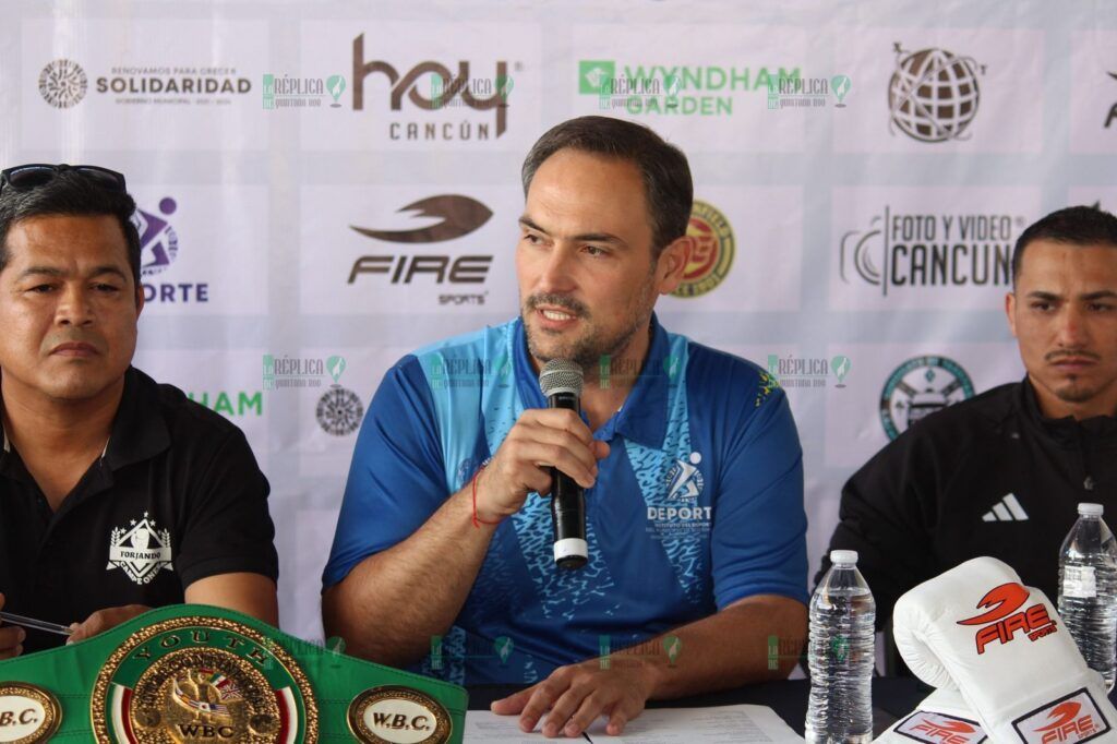 Todo listo para la presentación de la Liga Mx de Box en Playa del Carmen