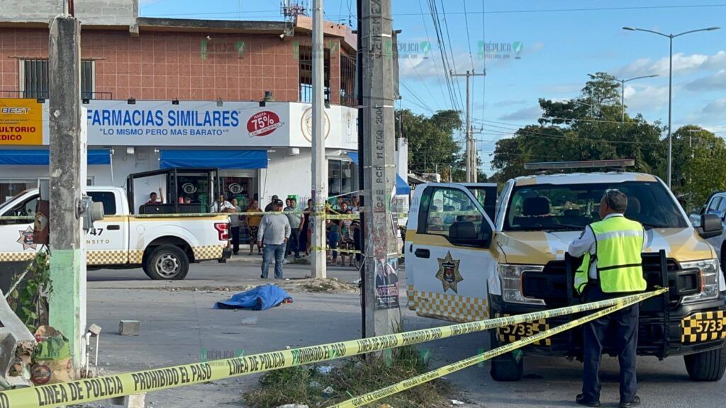 Muere adulto mayor al ser atropellado en la Región 236 de Cancún 