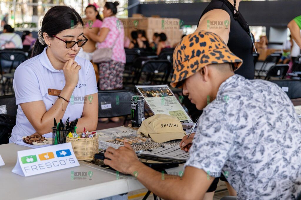 Con oferta de 304 vacantes llevan a cabo la Feria del Empleo Tulum 2024