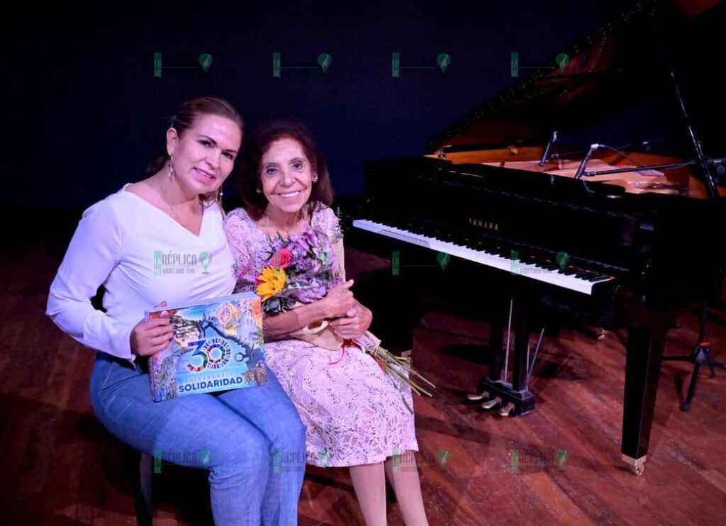 Homenaje a pianista y concertista Teresita Delgado