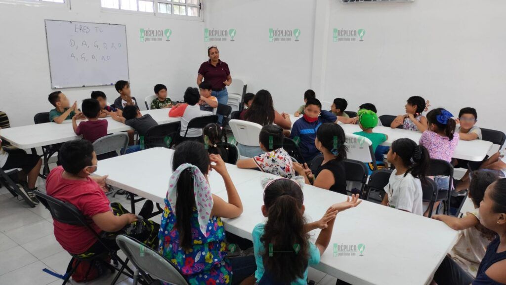 Imparten el taller “Igualdad entre Niñas y Niños” en Cozumel