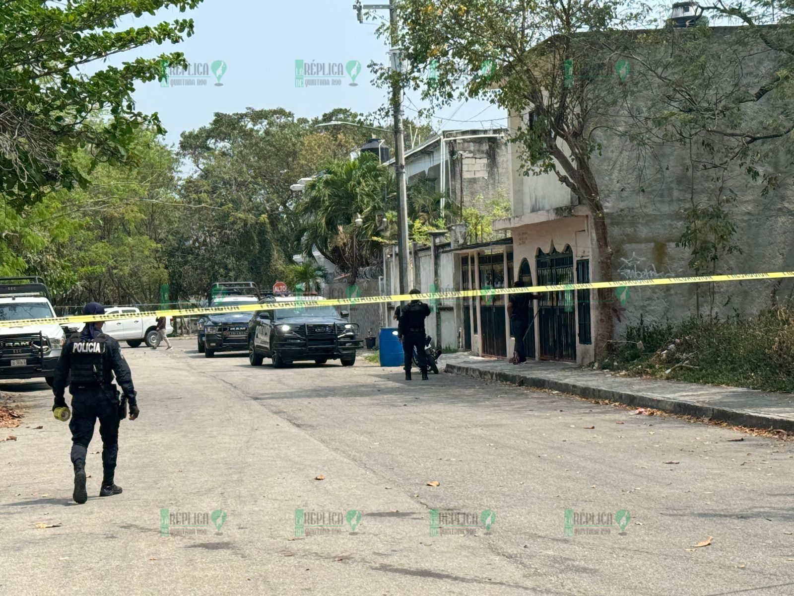 Ejecutan a un hombre dentro de su domicilio, en la colonia Ejido de Playa del Carmen