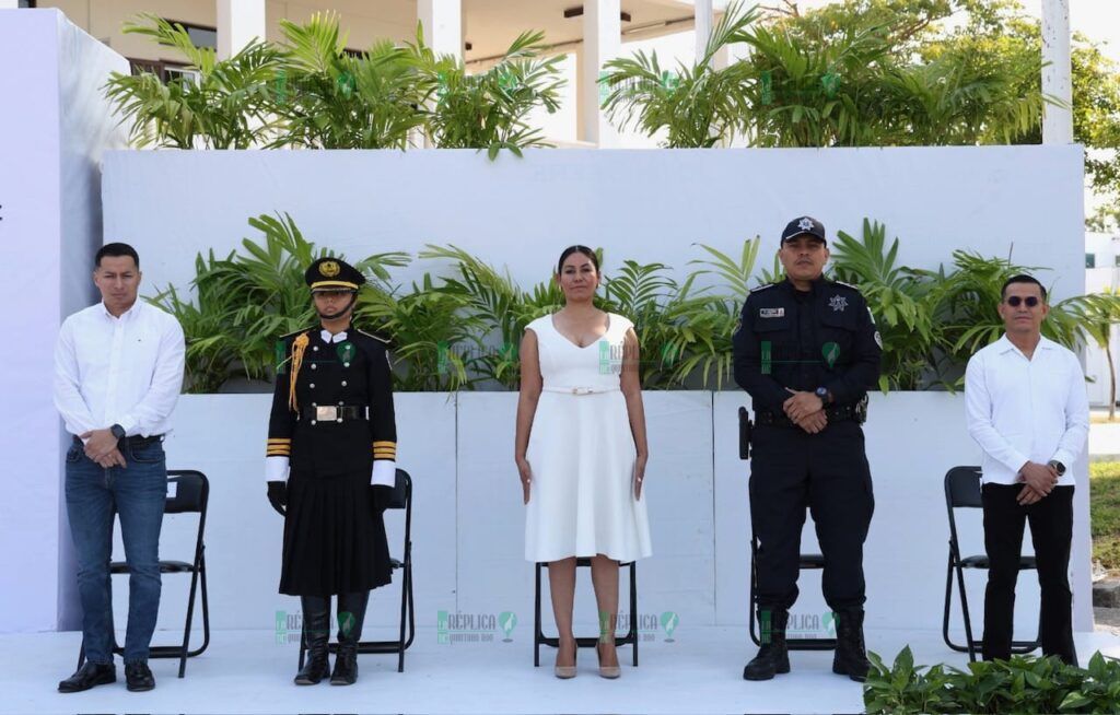 Se conmemoró en Chetumal el 198 aniversario de doña Margarita Maza de Juárez