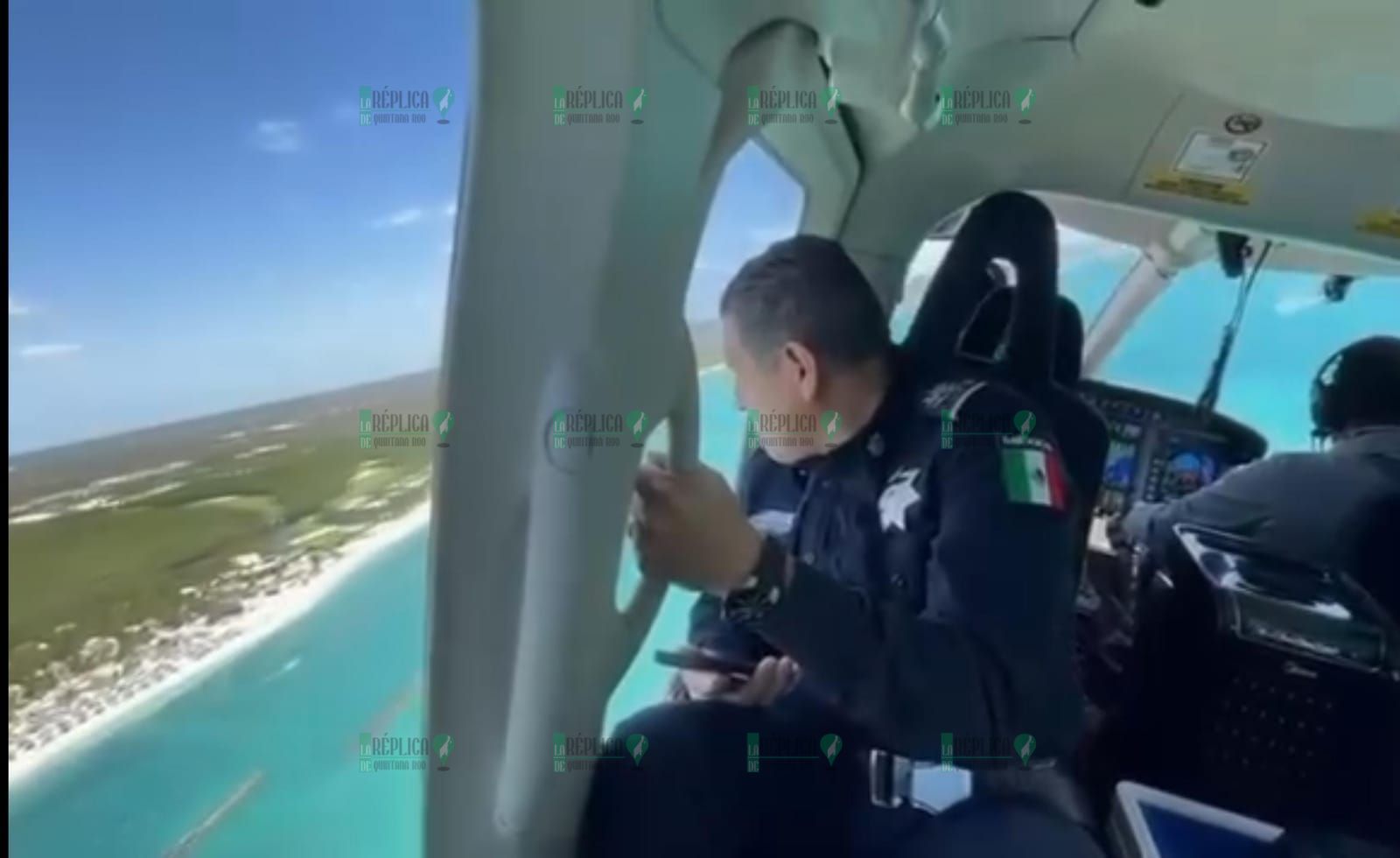 Realizan búsqueda de un cuerpo sin vida reportado frente a las costas de Puerto Morelos