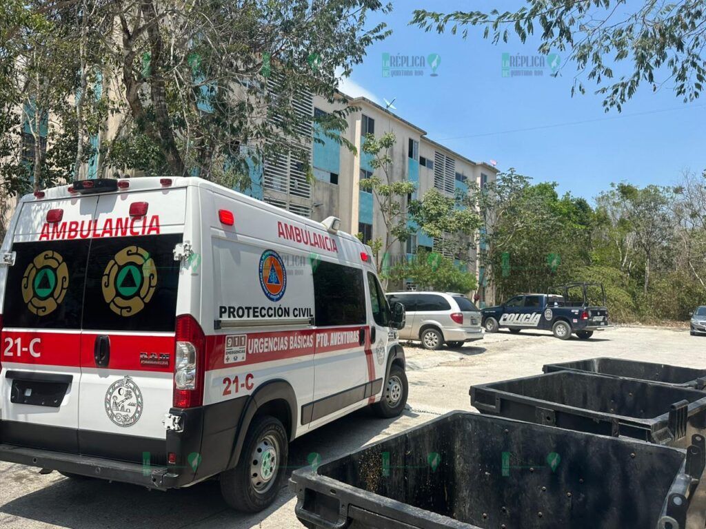 Cae un niño de un cuarto piso en Puerto Aventuras