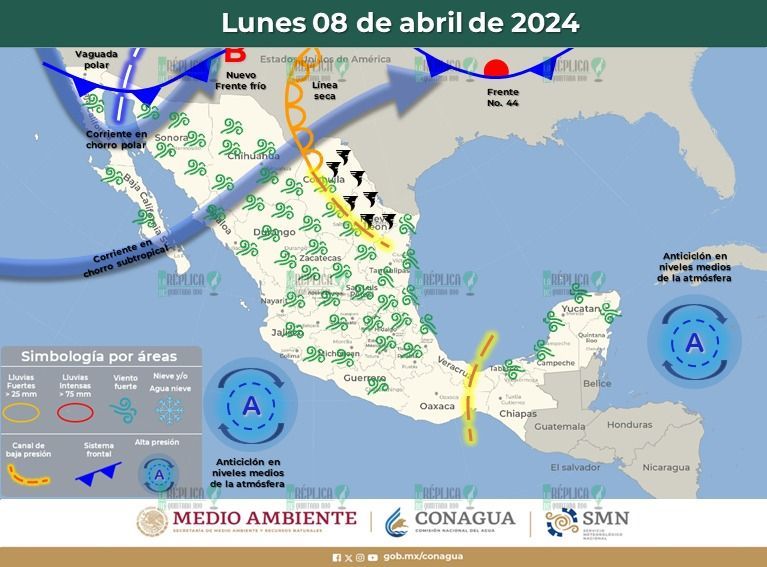 Nubosidad, viento y lluvias aisladas para Quintana Roo